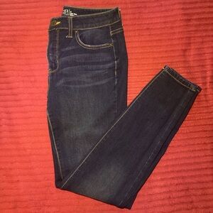 Time and Tru Women's Dark Blue Skinny Jeans